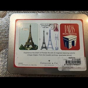 cavallini & co Other - Set of 24 Paris Themed Magnets - new, unopened cavallini & co Other - Set of 24 Paris Themed Magnets - new, unopened